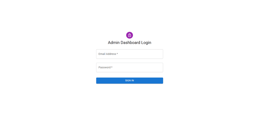 Project Role-Based Access Control (RBAC) System Image 1
